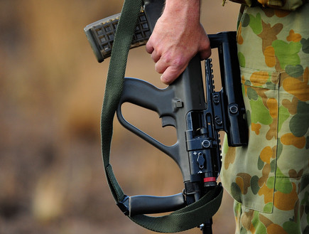 Steyr rifle (צילום: Ian Hitchcock, GettyImages IL)